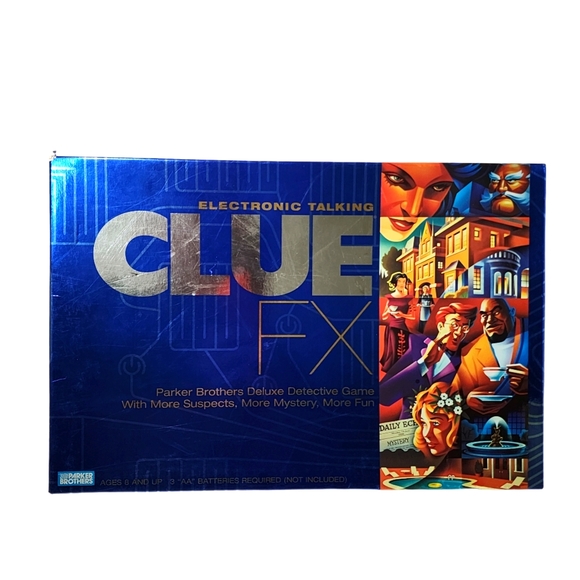 CLUE FX Electronic Talking Clue Game by Parker Brothers. TESTED - Picture 1 of 16